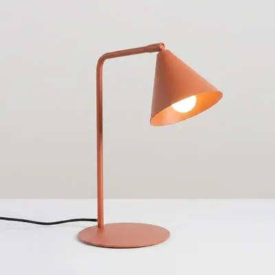 Lampa biurkowa NOX ochra czerwona