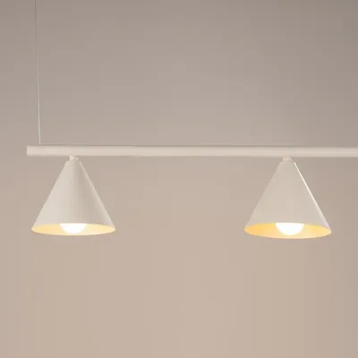 Żyrandol NOX 4L beżowa