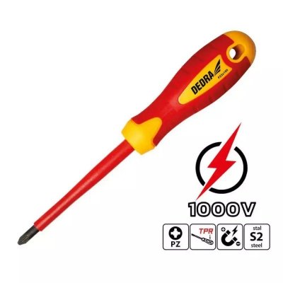 Wkrętak izolowany PZ0x60mm