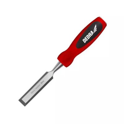 Dłuto 10mm, stal CrV, dwumateriałowy uchwyt