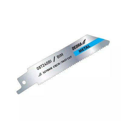 Brzeszczoty do piły szablastej 100/75mm, metal, BIM,2szt