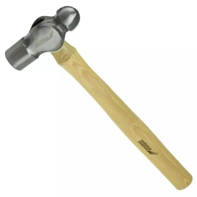 Młotek blacharski 900g, obuch metal, hikorowy trzonek