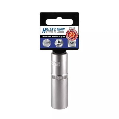 Nasadka długa 6kąt 1/2&quot; 20 mm z przywieszką