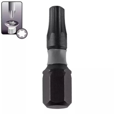 Końcówki wkrętakowe udarowe Torx T20x25mm, 2szt blister