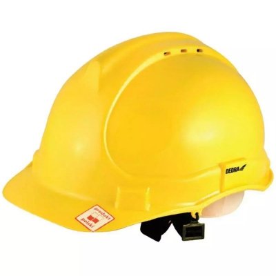 Kask ochronny, niebieski