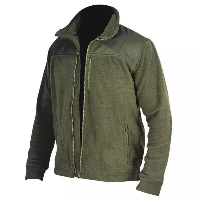 Bluza polarowa z wstawkami, 280g/m2, rozm.S, kolor zielony