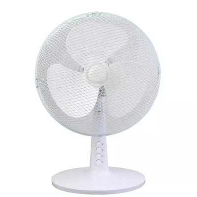 Wentylator biurkowy 12&quot;, biały