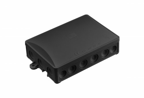 Puszka hermetyczna 90x130 klik czarna A.0065C Pawbol