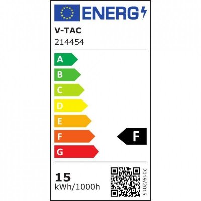 Żarówka LED V-TAC 15W A65 E27 VT-2015 4000K 1350lm