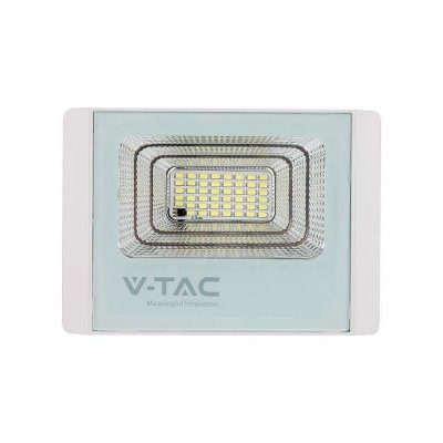 Naświetlacz LED solarny V-TAC 40W biały IP65 pilot timer VT-200W 6400K 3100lm