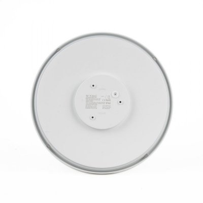 Plafon V-TAC 24W LED Okrągły 35cm Natynkowy Pilot Czujnik Ruchu IP44 Biały VT-8624S 4000K 2500lm