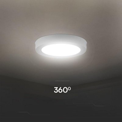 Panel Natynkowy V-TAC 24W LED SAMSUNG CHIP Okrągły 288x31mm VT-60024RD-S 4000K 2500lm