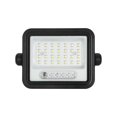 Naświetlacz LED solarny V-TAC 6W CCT pilot auto timer IP65 czarny VT-54W 700lm 3 lata gwarancji