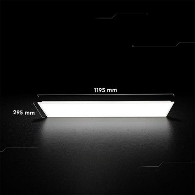 Panel LED V-TAC 40W 120x30 LED CREE CHIP zasilacz STARSENSE backlight 33mm 120Lm/W VT-61045 6500K 4800lm 6 lat gwarancji