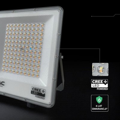 Naświetlacz LED V-TAC CREE CHIP 100W LED 3w1 CCT 135Lm/W VT-44110CCT 3000K-4000K-6500K 8150lm 6 lat gwarancji
