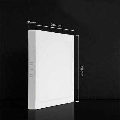 Panel natynkowy downlight V-TAC 18W LED CREE CHIP kwadrat 214x214mm VT-60018CCT 3000K-4000K-6500K 1980lm 6 lat gwarancji