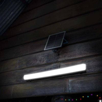Oprawa Hermetyczna Solarna LED V-TAC 120cm 18W Pilot IP65 VT-120018 3000K-4000K-6400K 1000lm