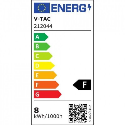 Taśma LED V-TAC SMD3528 600LED IP65 RĘKAW 8W/m VT-3528 120-IP65 4000K 800lm