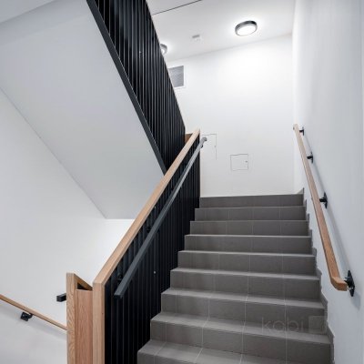 Plafon LED NAIROS G2 12W 3CCT IP65 czarny Kobi Premium
