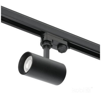 Reflektor szynowy 3-obwodowy NEXTRACK S-LINE 1xGU10 czarny Kobi