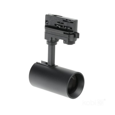 Reflektor szynowy 3-obwodowy NEXTRACK S-LINE 1xGU10 czarny Kobi