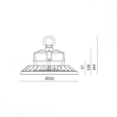 High Bay LED RIO PRO 200W 4000K IP66 Kobi Pro