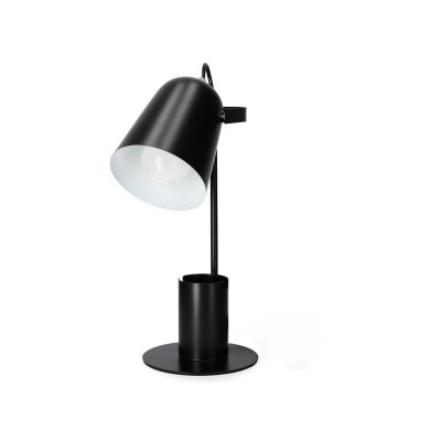 Lampka biurkowa ROLIG 1xE27 czarna Kobi