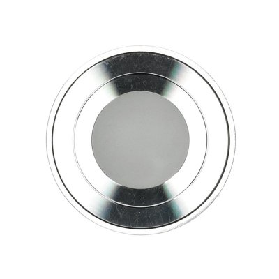 Oprawa do nabudowania AQUARIUS 1xGU10 okrągły IP44 chrom Kobi