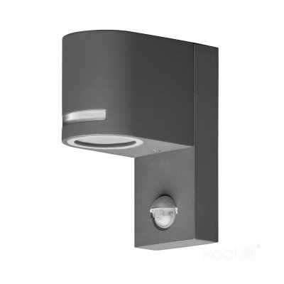 Kinkiet ogrodowy QUAZAR 13 1xGU10 LX IP44 szary Kobi