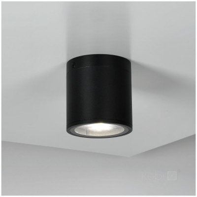 Lampa ogrodowa QUERK 2 1xGU10 IP54 czarna LED2B