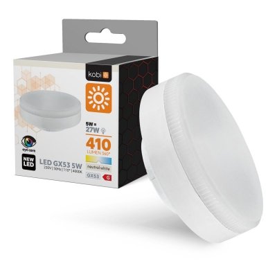 Żarówka LED GX53 5W 4000K Kobi