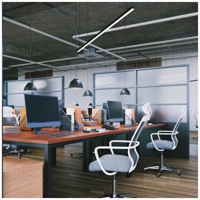 Oprawa liniowa LED KOLINE GO 40W 3CCT czarna Kobi Pro