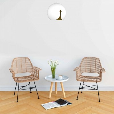 Lampa wisząca 1PŁ. MALAGA 301 biała