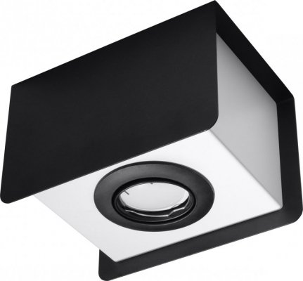 Plafon STEREO 1 czarny