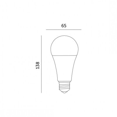 Żarówka LED GS 18W E27 4000K Kobi