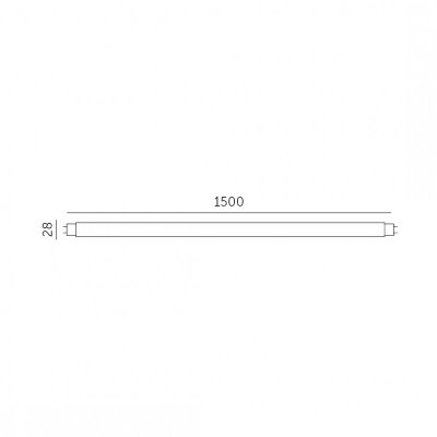 Świetlówka LED T8 22W 150CM 6500K LED2B