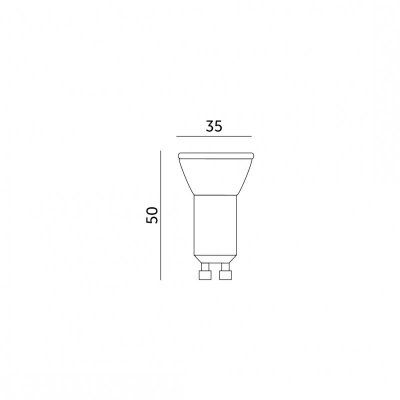 Żarówka LED MR11 4W GU10 6000K Kobi