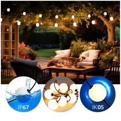 Girlanda LED VENEZIA 10W Kobi Design