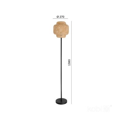 Lampa podłogowa BOHO BONN ST 1xE27 Kobi Design