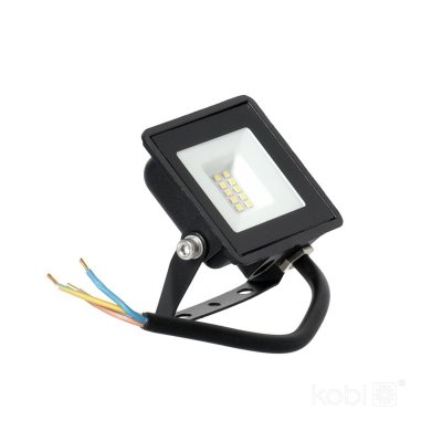 Naświetlacz LED MH 10W 4000K IP65 czarny LED2B RED