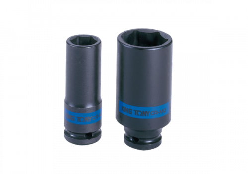 NASADKA DŁUGA UDAROWA CIENKOŚCIENNA 1/2&quot; 12mm x 80mm, 6-kąt King Tony
