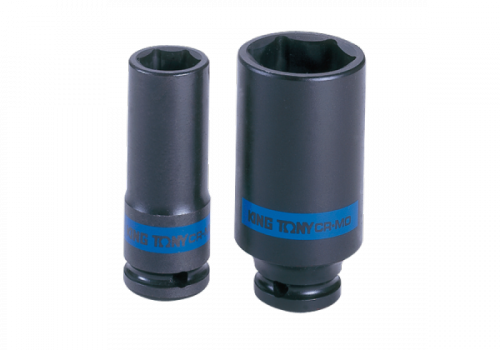 NASADKA DŁUGA UDAROWA 1/2&quot; 33mm x 80mm, 6-kąt King Tony