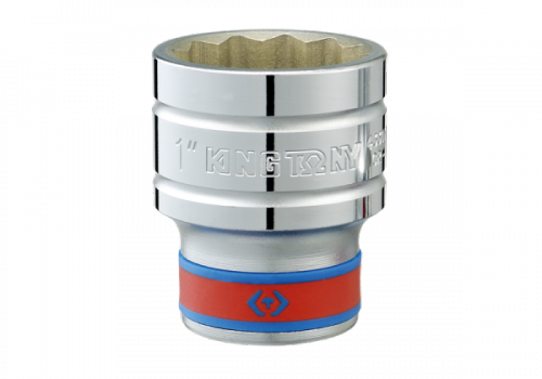 NASADKA KRÓTKA 1/2&quot; CALOWA 3/8&quot; x 37mm 12-kąt. Cr-v King Tony