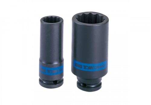 NASADKA DŁUGA UDAROWA 1/2&quot; 14mm x 80mm, 12-kąt King Tony