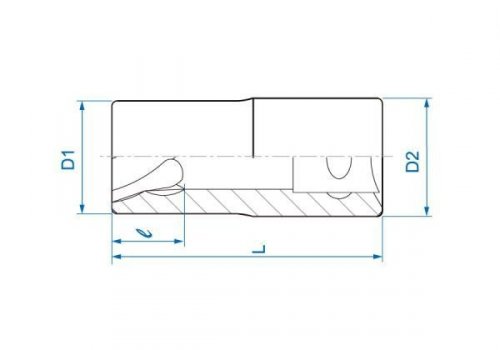 NASADKA 1/2&quot; DO USZKODZONYCH ŚRUB M13 King Tony
