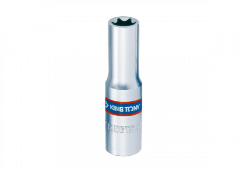NASADKA DŁUGA GWIAZDKOWA 3/8&quot; E-TORX E8 x 63mm, Cr-V King Tony