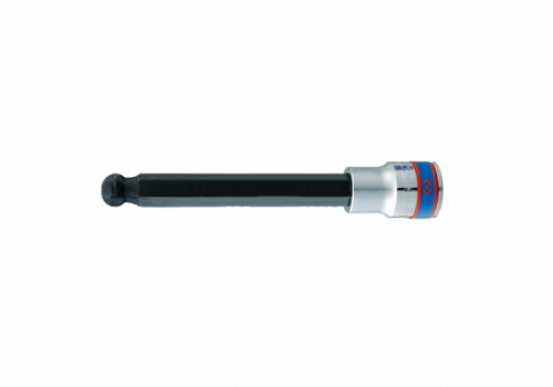 NASADKA DŁUGA 1/2&quot; Z KOŃCÓWKĄ HEX Z KULKĄ H10 x 140mm King Tony