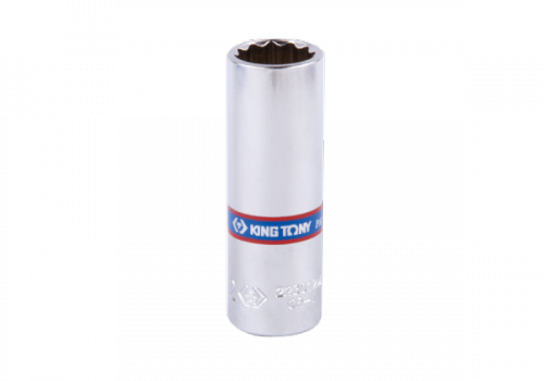 NASADKA DŁUGA 1/4&quot; 5mm x 50mm, 12-kąt. Cr-V King Tony