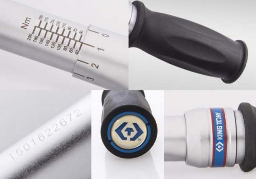 KLUCZ DYNAMOMETRYCZNY 1/4&quot; Z PRZYCISKIEM 5 - 30 Nm King Tony