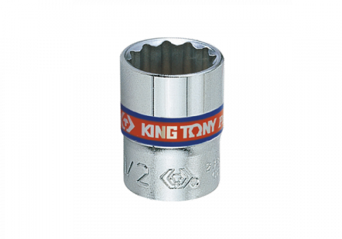 NASADKA KRÓTKA 1/4&quot; 5/32&quot; x 24mm, 12-kąt. Cr-V King Tony